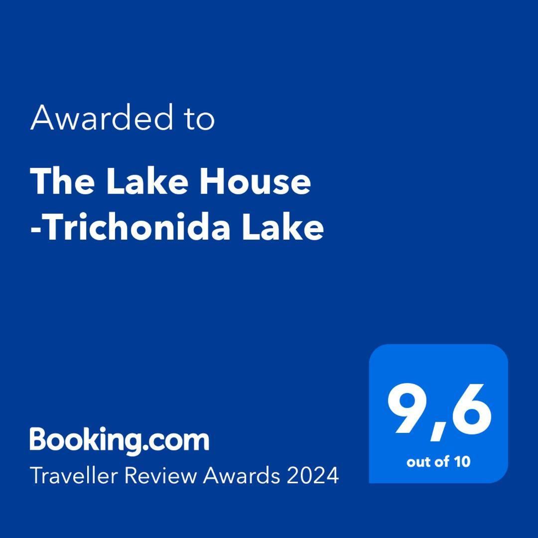 Marathias  The Lake House" -Trichonida Lake מראה חיצוני תמונה